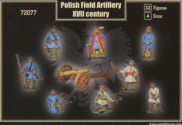 Polnische Feldartillerie 17.Jahrhundert