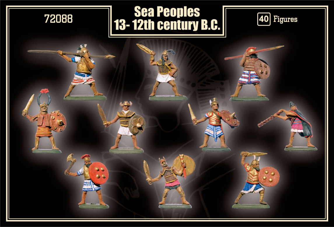 Sea Peoples 12th -13th cent. B.C., 1:72