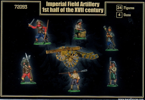 Kaiserliche Artillerie, 17. Jahrhunder, 30 jähriger Krieg, 1:72
