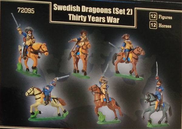 Schwedische Dragoner (30 jähriger Krieg), 1:72