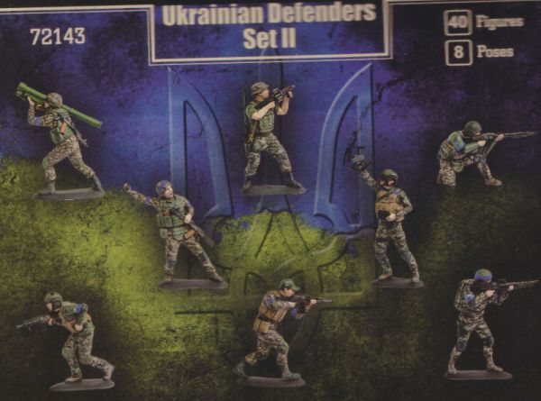 Ukrainian Defenders 2023 , Set 2, 1:72