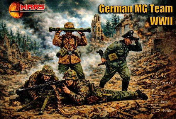 Deutsche MG-Schützen, 2.Weltkrieg, 1:72