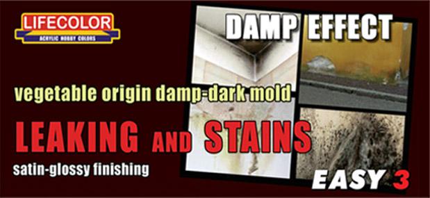 "Easy 3" Leaking and Stains "Damp Effect"