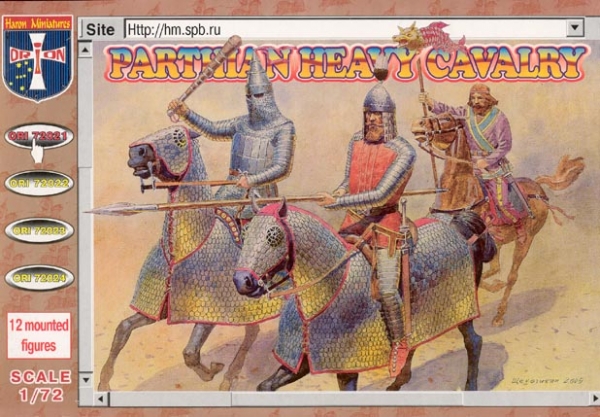 Parthian heavy Cavalry, 1:72