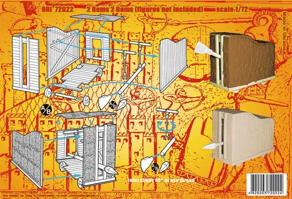 Assyrische Ramme, 1:72