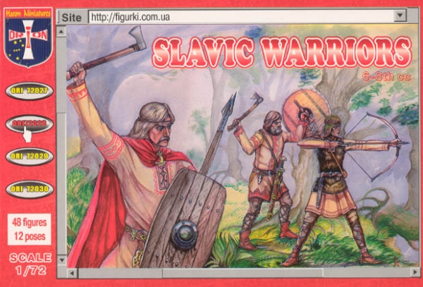 Slawic Warriors 6.-8. century, 1:72