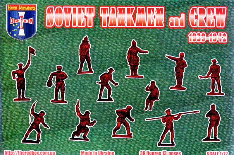 Sowjetische Panzerfahrer, 1939 - 1942, 1:72