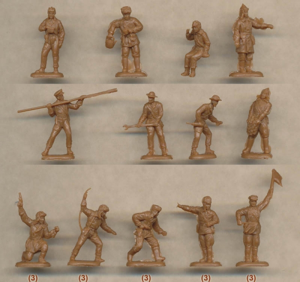 Sowjetische Panzerfahrer, 1939 - 1942, 1:72