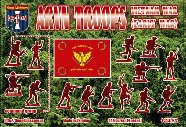 ARVN Truppen (früh), Vietnam Krieg, 1:72