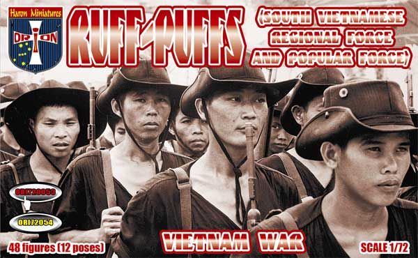 Ruff-Puffs (Südvietnamesische Regionaltruppen), Vietnam Krieg, 1:72