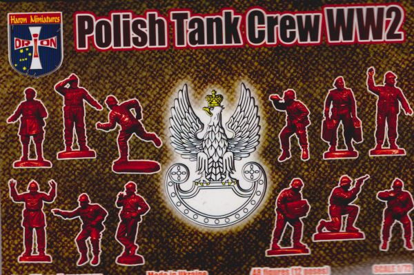 Polnische Panzerbesatzung, 2.Weltkrieg, 1:72