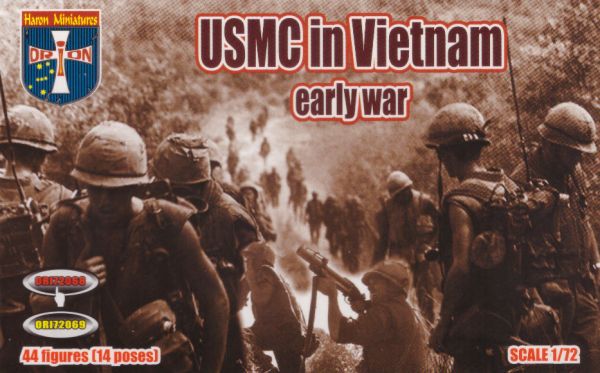 USMC Marine Corps Infantry, Vietnam War, (Set 1) 1:72