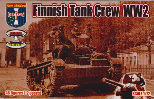 Finnische Panzerbesatzung, 2.Weltkrieg, 1:72