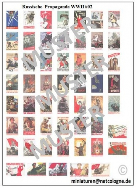 Russische Propaganda Plakate 2, 1:72