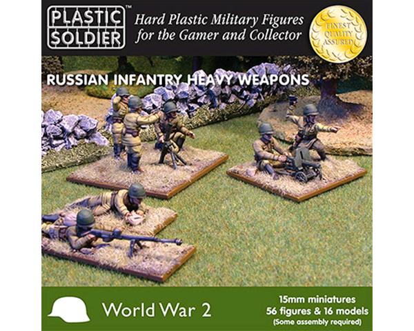 Russische Infanterie, schwere Waffen (15mm)