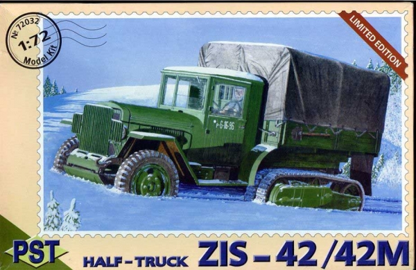 ZIS-42/42m Halbkettenfahrzeug, 1:72