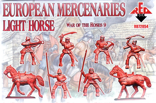 Rosenkriege - Europäische Söldner zu Pferd, 1:72
