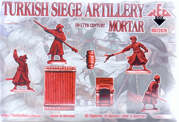 Turkish Siege Artillery, 16th + 17th century, 1:72