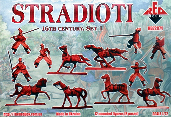 Stradioten, Leichte Kavallerie, Set 1, 1:72