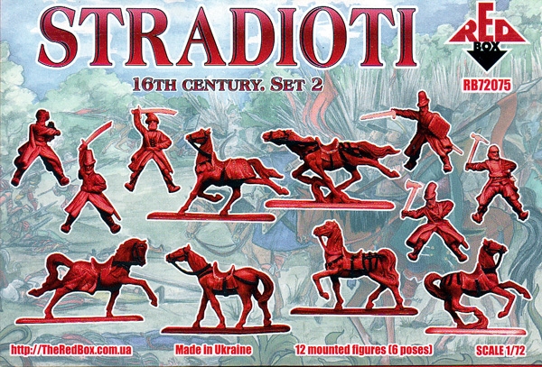Stradioten, Leichte Kavallerie, Set 2, 1:72