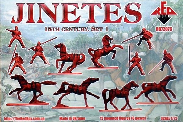 Jinetes, light cavalry, Set 1, 1:72
