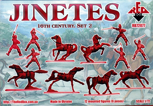 Jinetes, light cavalry, Set 2, 1:72