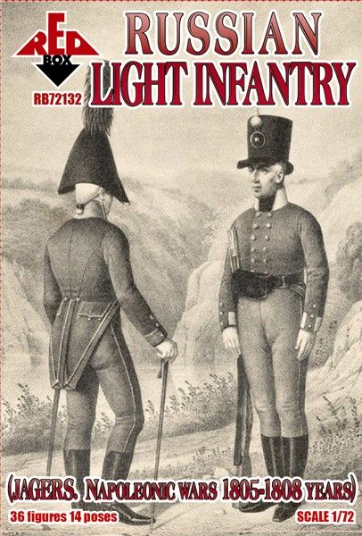 Russische Leichte Infanterie, Jäger, 1805-1808, 1:72