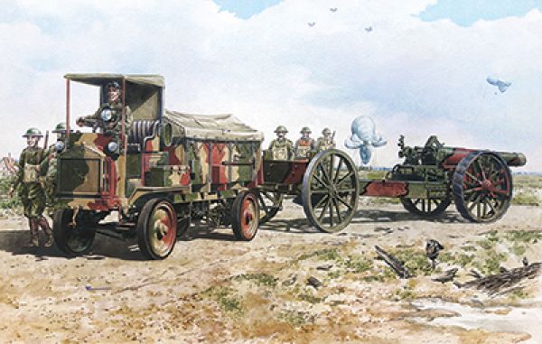 FWD Model B 3-ton & BL 8-inch howitzer Mk. VI, 1:72