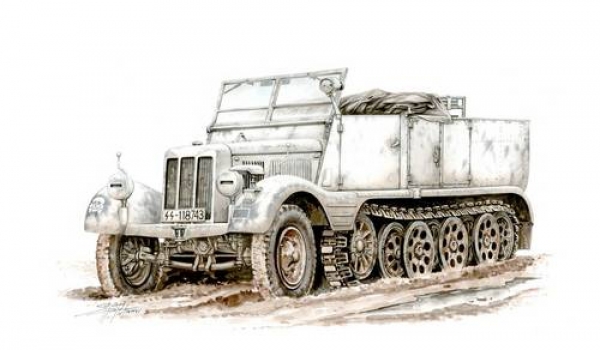 Sd.Kfz. 11 Leichter Zugkraftwagen 3t, 1:72
