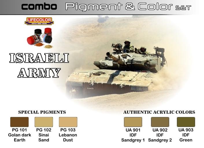 COMBO SET Israeli Army