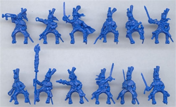 Französische Kürassiere im Mantel, 1:72