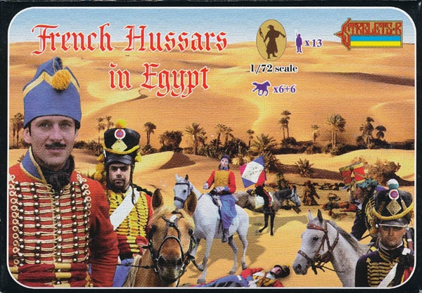 Französische Husaren, Ägyptenfeldzug, 1798-1801 1:72
