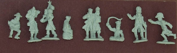 Französischer Tross auf Schlitten Set 2, Rückzug von Moskau, 1:72