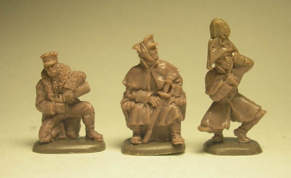 Russischer Tross auf Schlitten Set 2, Rückzug von Moskau, 1:72