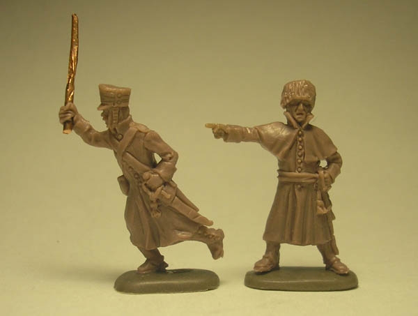 Russischer Tross auf Schlitten Set 2, Rückzug von Moskau, 1:72