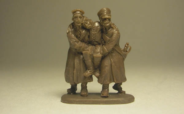 Russischer Tross auf Schlitten Set 2, Rückzug von Moskau, 1:72