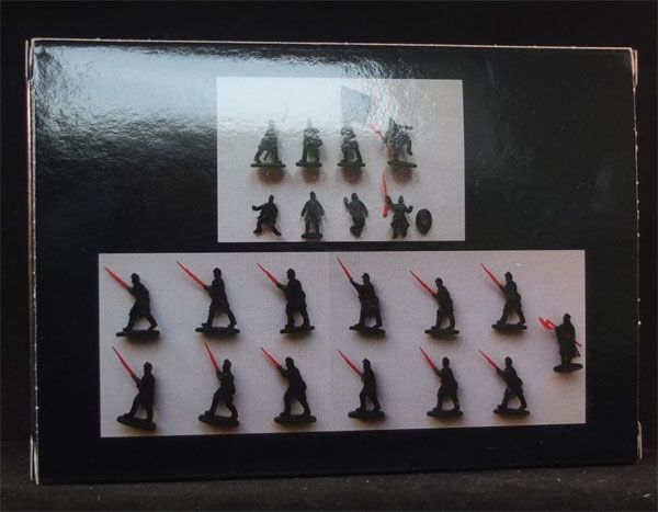 Union infantry charging, Set 2, 1:72