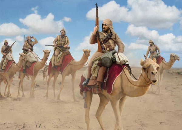 Türkisches Kamel Korps, Arabische Revolte 1916, 1:72