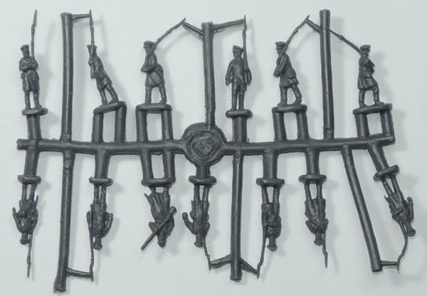 Preussische Landwehr, marschierend, 1:72