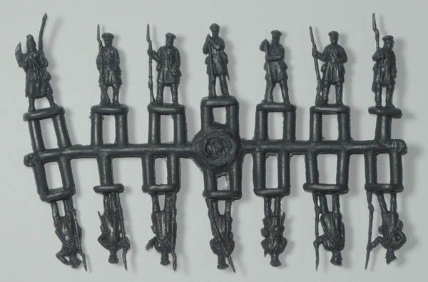 Preussische Landwehr, stehend, Napoleonische Epoche, 1:72