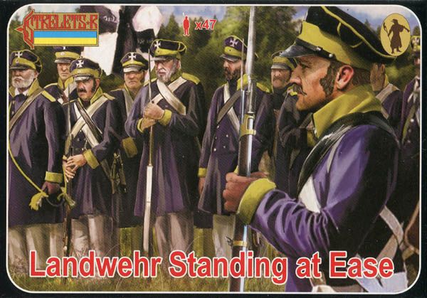 Preussische Landwehr, stehend, Napoleonische Epoche, 1:72