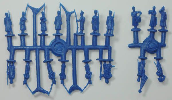 Französische Linieninfanterie, angetreten, 1:72
