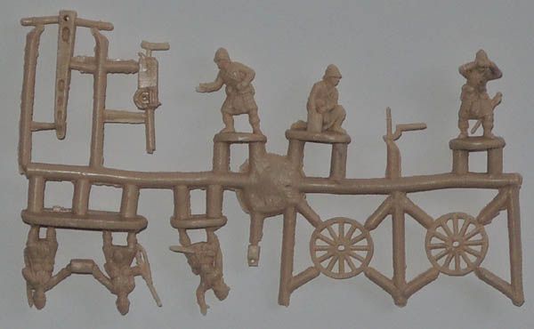 Pom Pom Gun with Scottish Crew, Boer War 1899-1902 1:72
