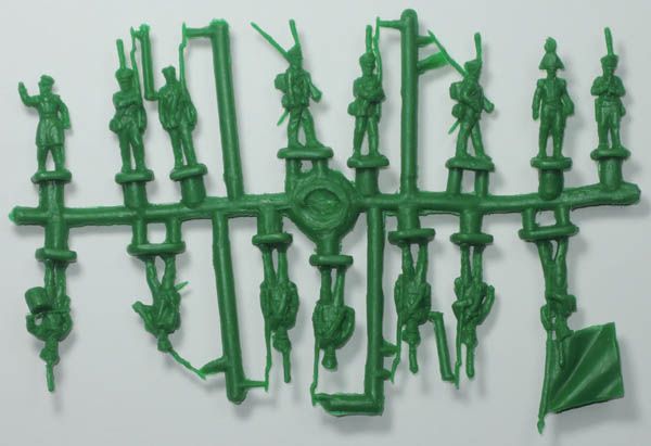 Russian Infantry, marching, Set 1, 1:72