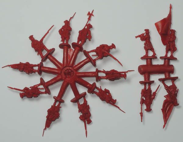 Englische Infanterie, Spanischer Erbfolgekrieg 1701-1714, vorgehend, 1:72