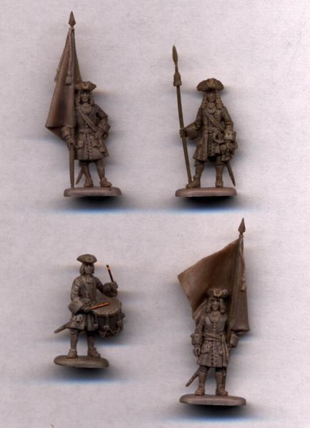 British infantry, firing line, War of the Spanish Succession 1701-1714, 1:72