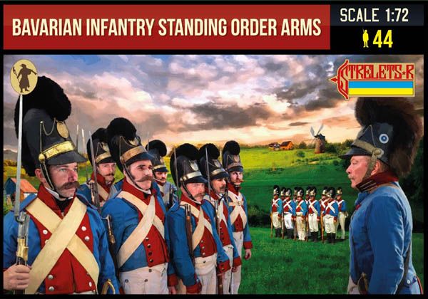 Bayrische Infanterie, angetreten, 1:72