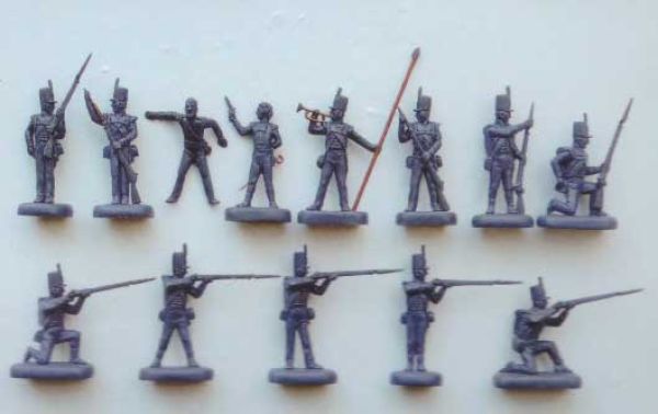 British light infantry, Firing line, Napoleonic era, 1:72