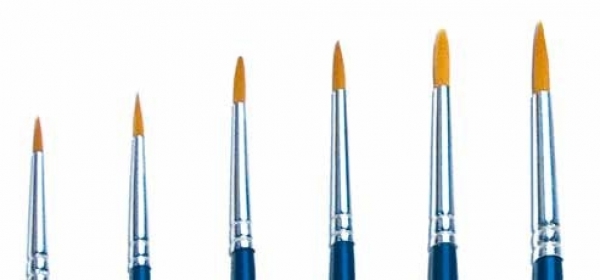 Synthetic Brush, round Size 0