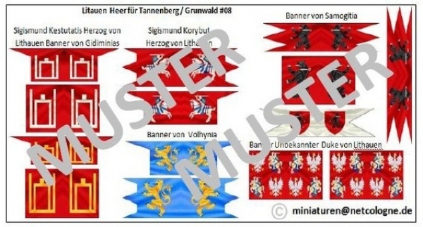 Litauisches Heer, Tannenberg / Grunwald 08, 1:72